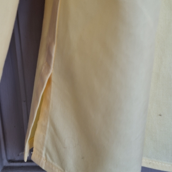 Foxcroft Buttondown Blouse Plus Sz18 Jonquil 3/4Sleeves Collar/Cuffs Quality - Picture 9 of 11